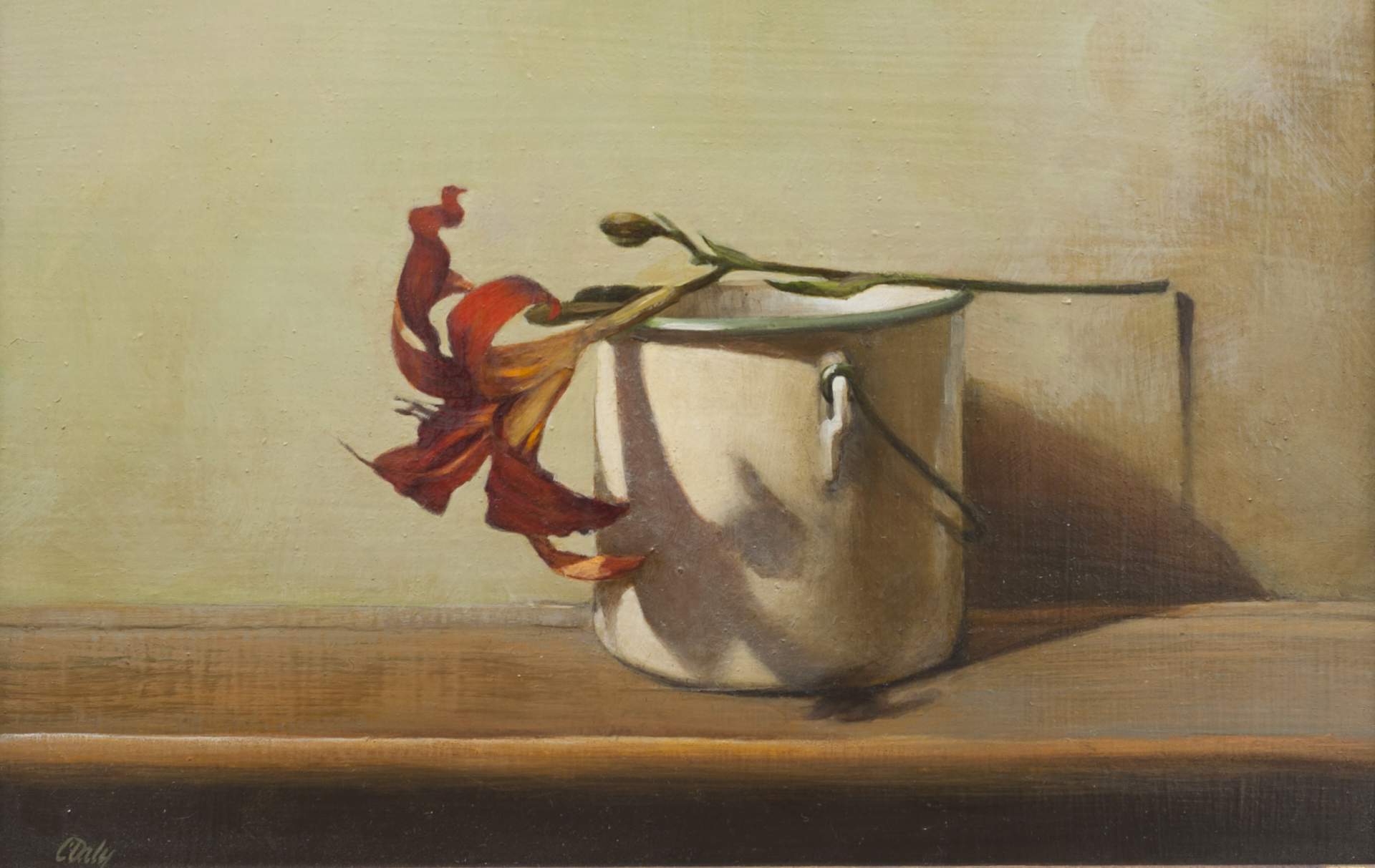 A Red Lily (Detail)